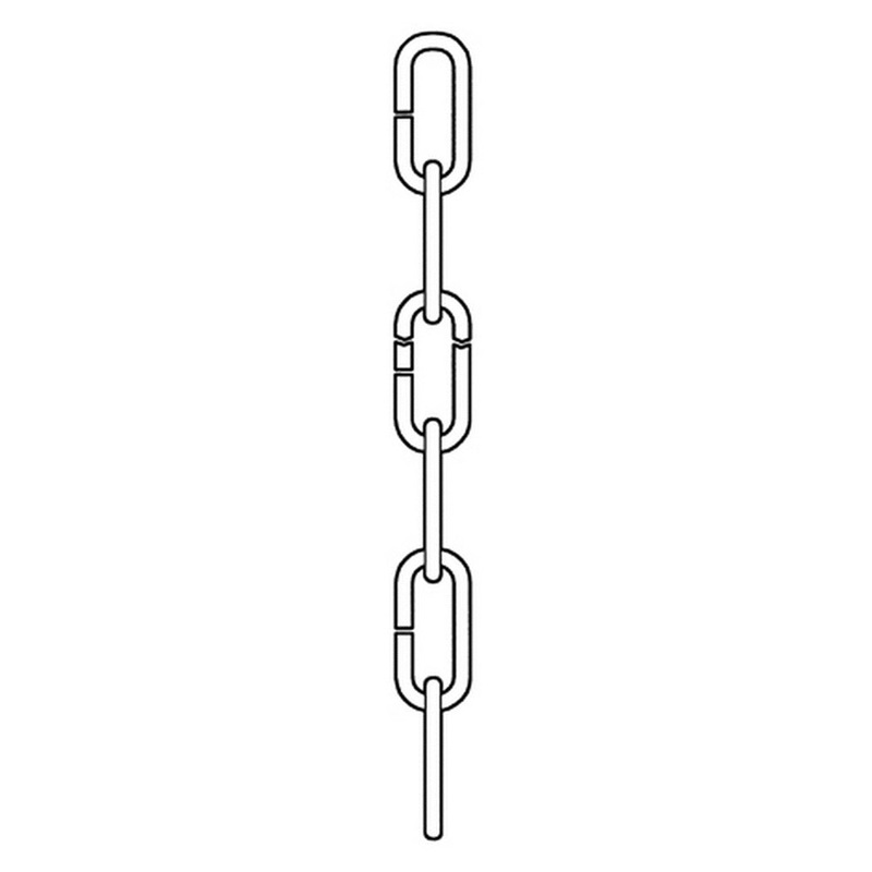 Generation Lighting 9103-962 Replacement Chain Decorative Chain, Brushed Nickel