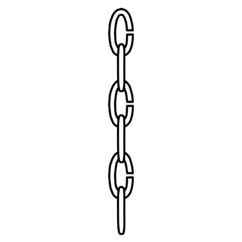 Generation Lighting 9116-962 Replacement Chain Decorative Chain, Brushed Nickel