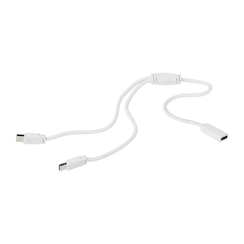 Generation Lighting 984102S-15 Disk Lighting Y Connector, White