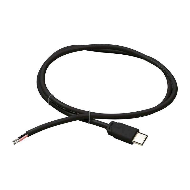 Generation Lighting 984124S-12 Disk Lighting Power Cord, Black