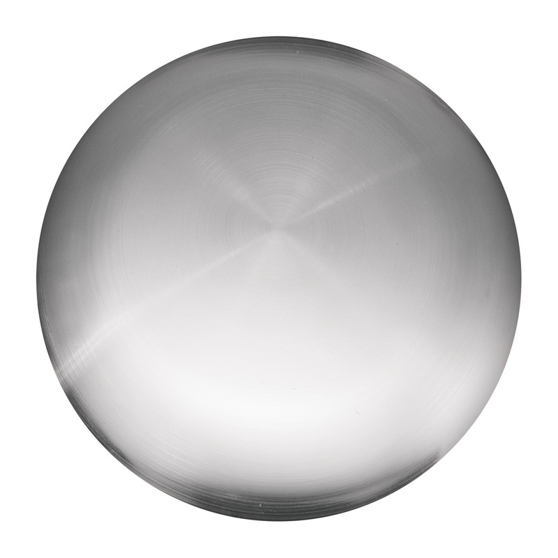 Generation Lighting MC362BS Era Ceiling Fan Blanking Plate for Light Kit Removal, Brushed Steel