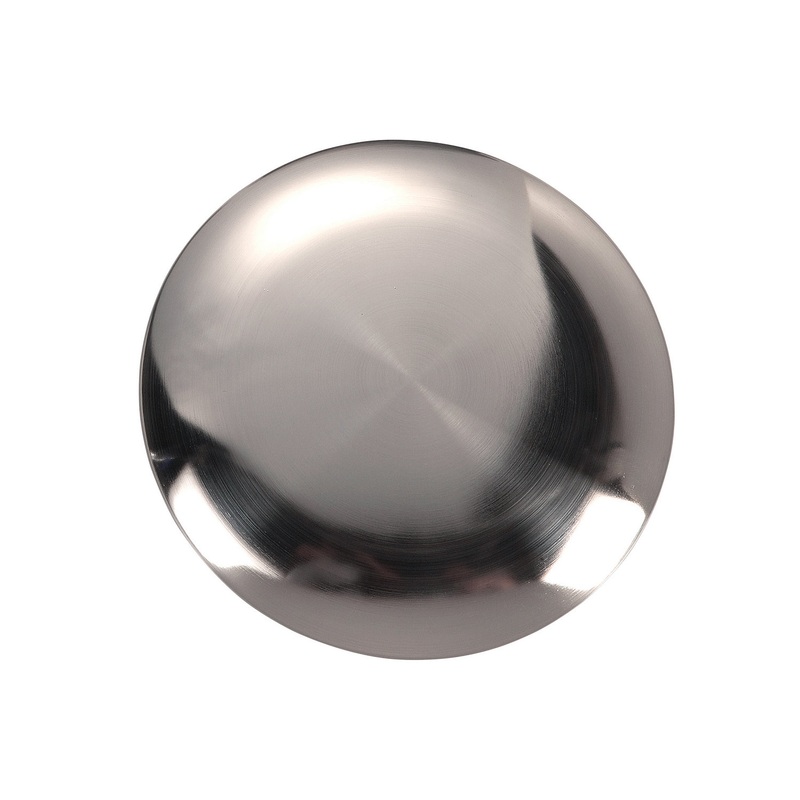 Generation Lighting MC360BS Discus Blanking Plate, Brushed Steel
