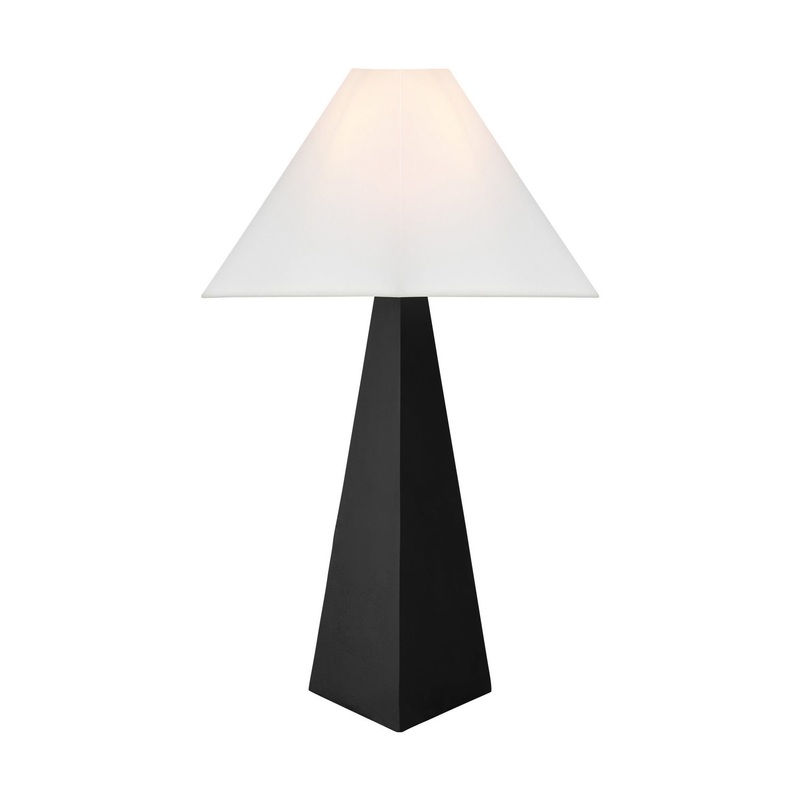 Visual Comfort Studio KT1371AI1 Herrero LED Table Lamp, Aged Iron