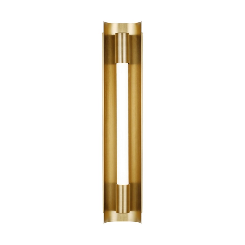 Visual Comfort Studio KWL1081BBS Carson LED Vanity, Burnished Brass
