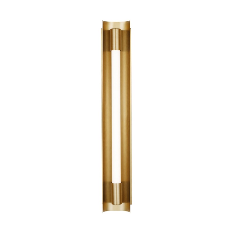 Visual Comfort Studio KWL1091BBS Carson LED Vanity, Burnished Brass
