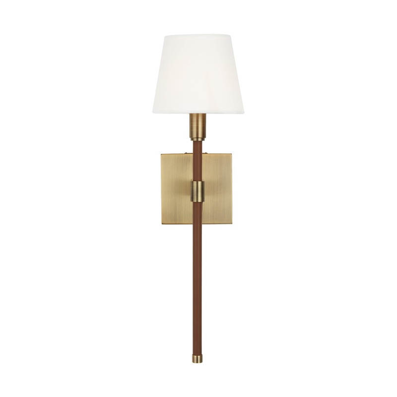 Visual Comfort Studio LW1011TWB Katie One Light Wall Sconce, Time Worn Brass