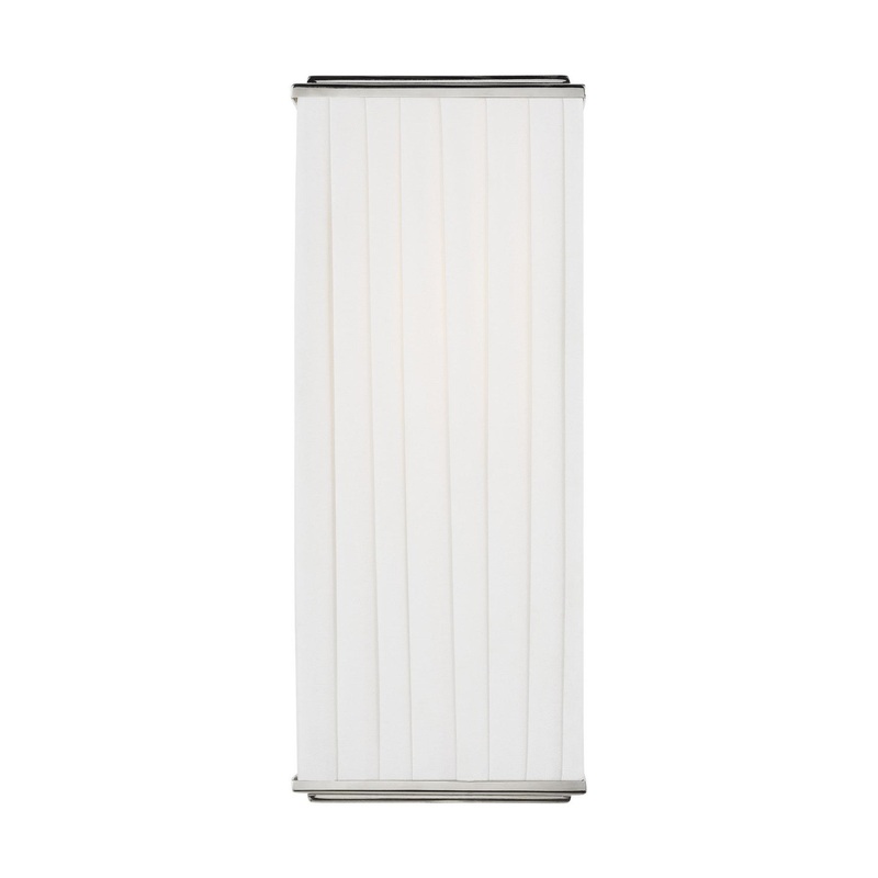 Visual Comfort Studio LW1071PN Esther One Light Wall Sconce, Polished Nickel
