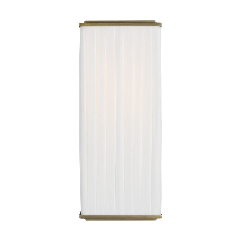 Visual Comfort Studio LW1071TWB Esther One Light Wall Sconce, Time Worn Brass