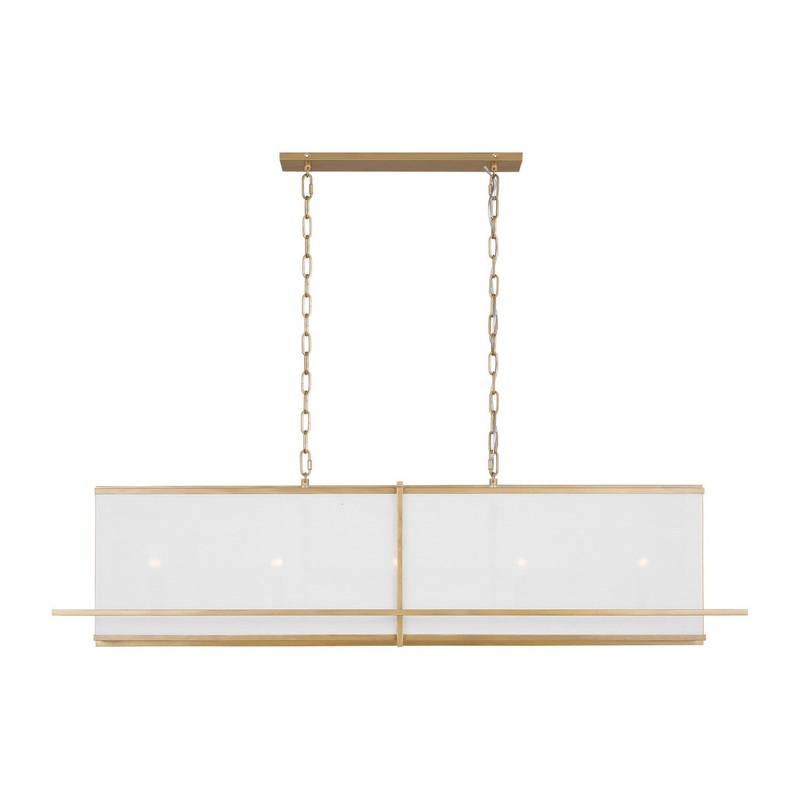 Visual Comfort Studio TFC1025CGD Dresden Five Light Chandelier, Coastal Gild