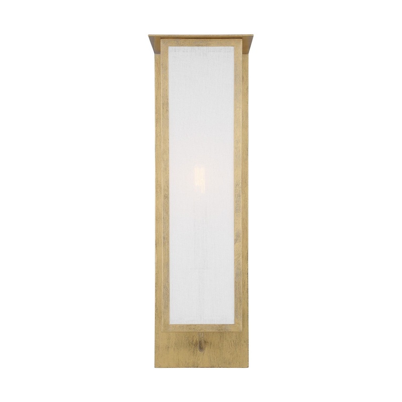 Visual Comfort Studio TFW1001CGD Dresden One Light Wall Sconce, Coastal Gild