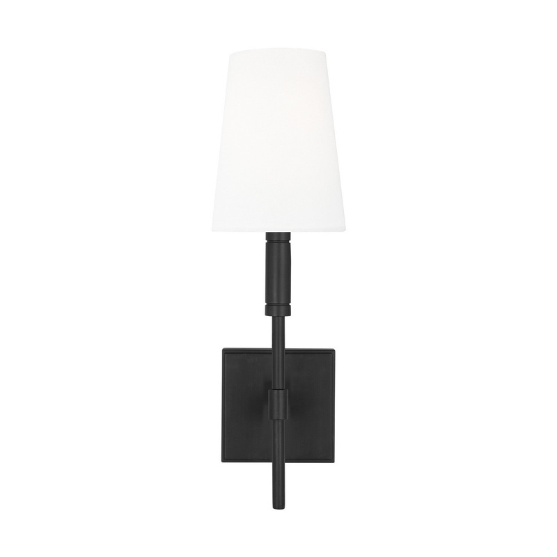 Visual Comfort Studio TW1031AI Beckham Classic One Light Bath Vanity, Aged Iron
