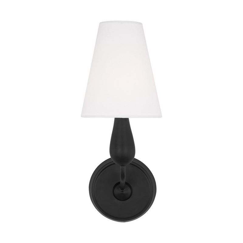 Visual Comfort Studio TW1161AI Ziba One Light Bath Vanity, Aged Iron
