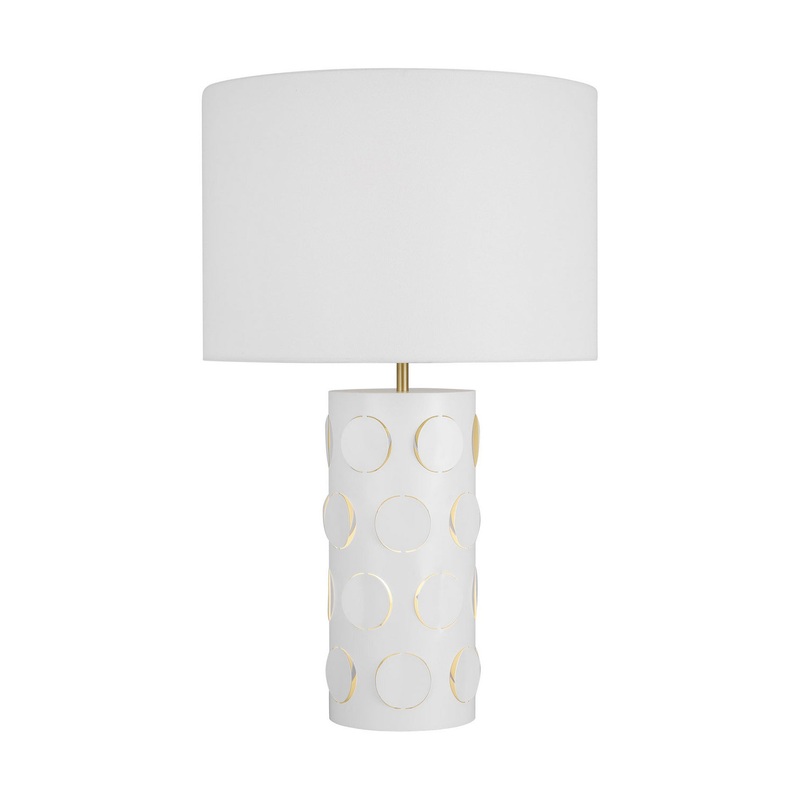 Visual Comfort Studio KST1022BBS1 Dottie Two Light Table Lamp, Burnished Brass