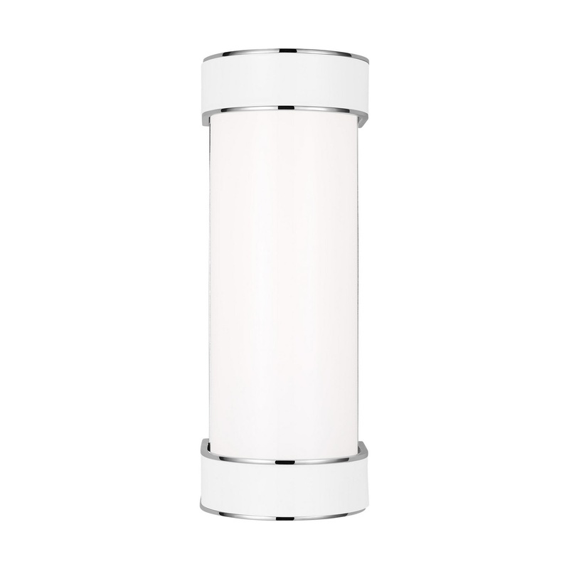 Visual Comfort Studio KSW1051PNGW Monroe LED Vanity, Polished Nickel (Discontinued)