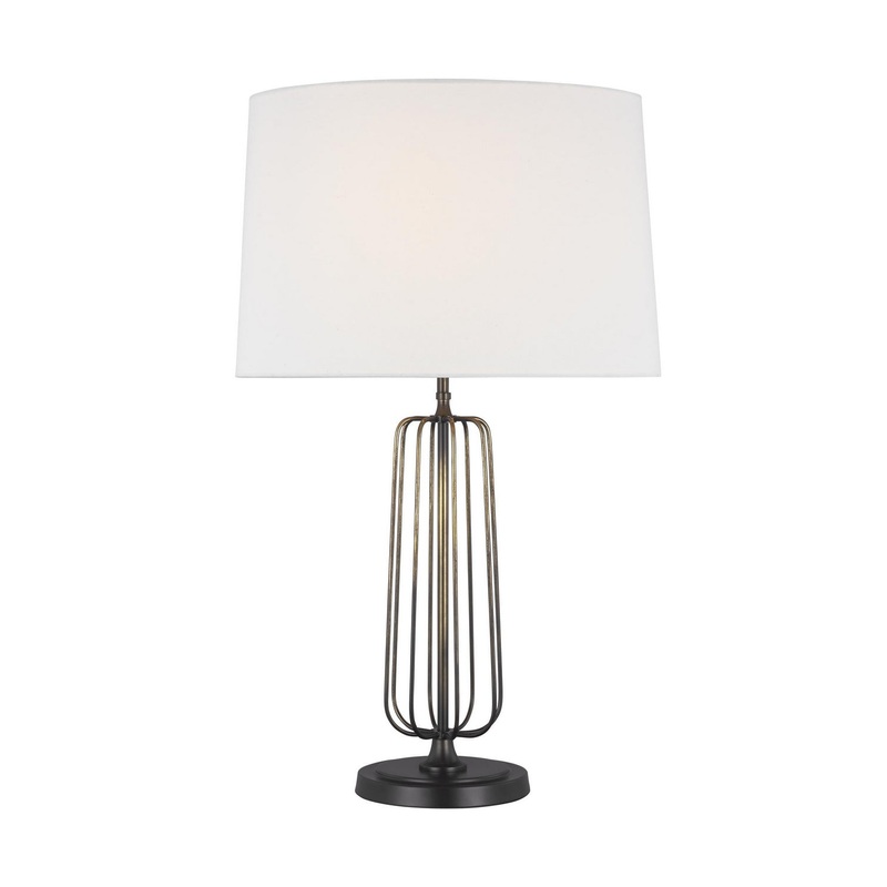 Visual Comfort Studio TT1091AB1 Milo One Light Table Lamp, Atelier Brass (Discontinued)