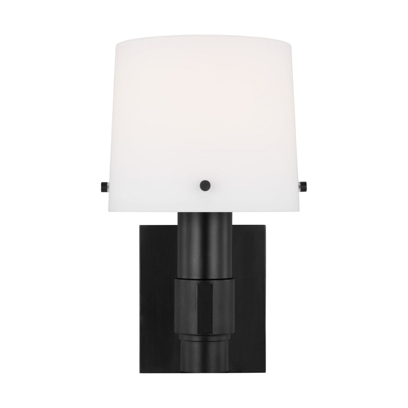 Visual Comfort Studio TV1081AI Palma One Light Wall Sconce, Aged Iron (Discontinued)