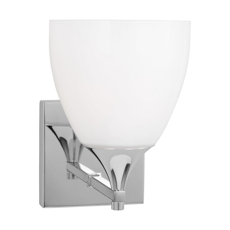 Visual Comfort Studio DJV1021CH Toffino One Light Wall Sconce, Chrome