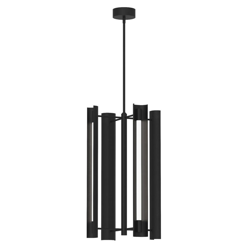 Visual Comfort Studio KP1104MBK Carson LED Pendant, Midnight Black