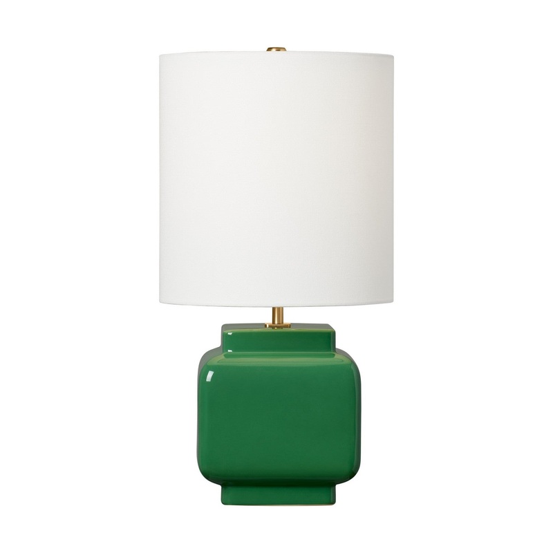 Visual Comfort Studio KST1161CGR1 Anderson One Light Table Lamp, Green