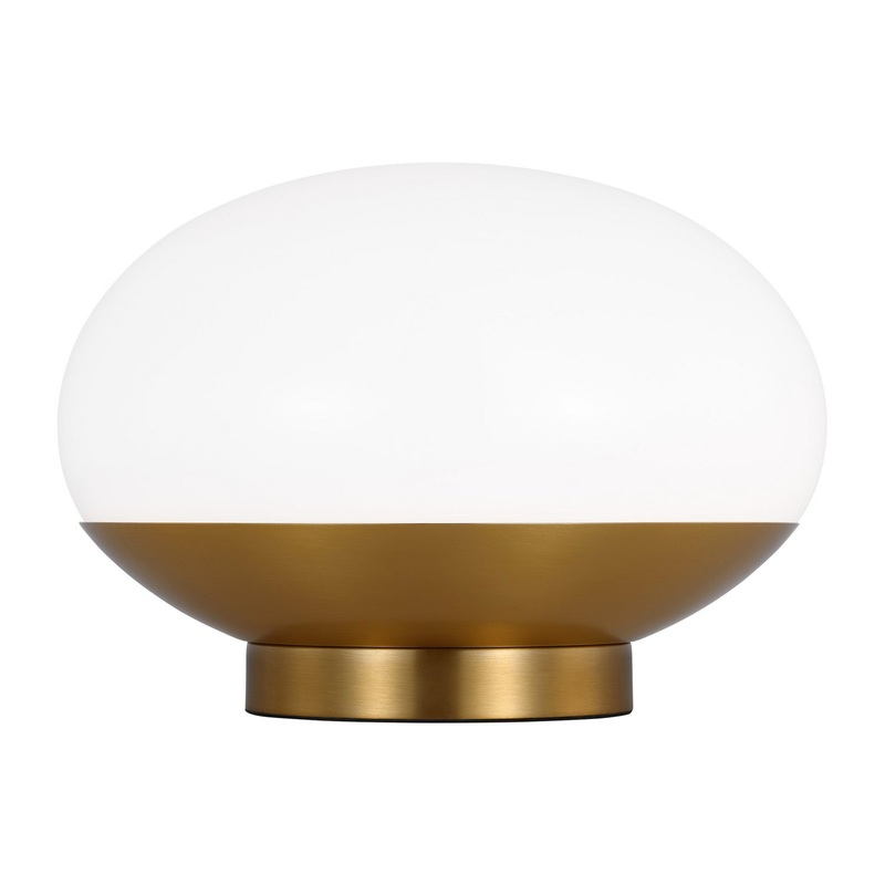 Visual Comfort Studio ET1471BBS1 Lune One Light Accent Lamp, Burnished Brass (Discontinued)