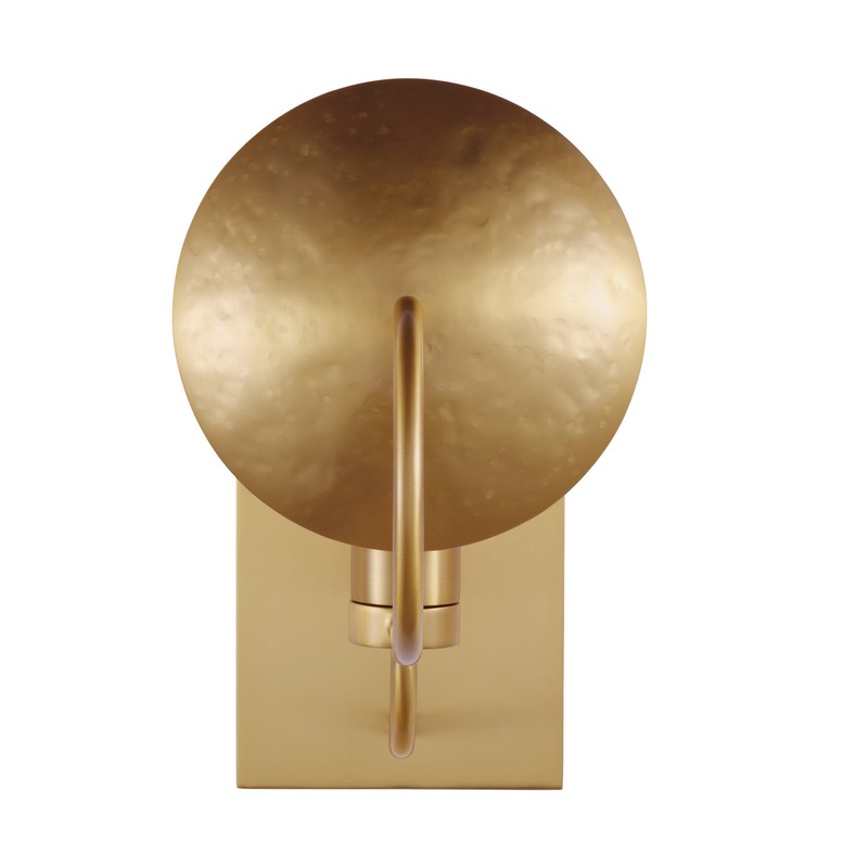 Visual Comfort Studio EW1151BBS Whare One Light Wall Sconce, Burnished Brass