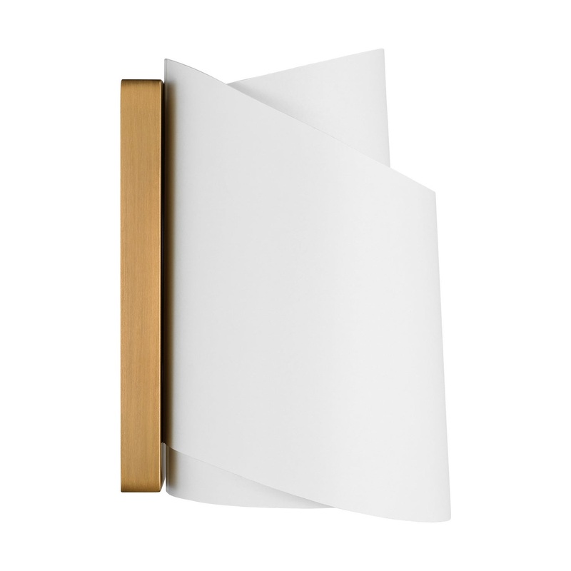 Visual Comfort Studio EW1171BBS Paerero LED Wall Sconce, Burnished Brass