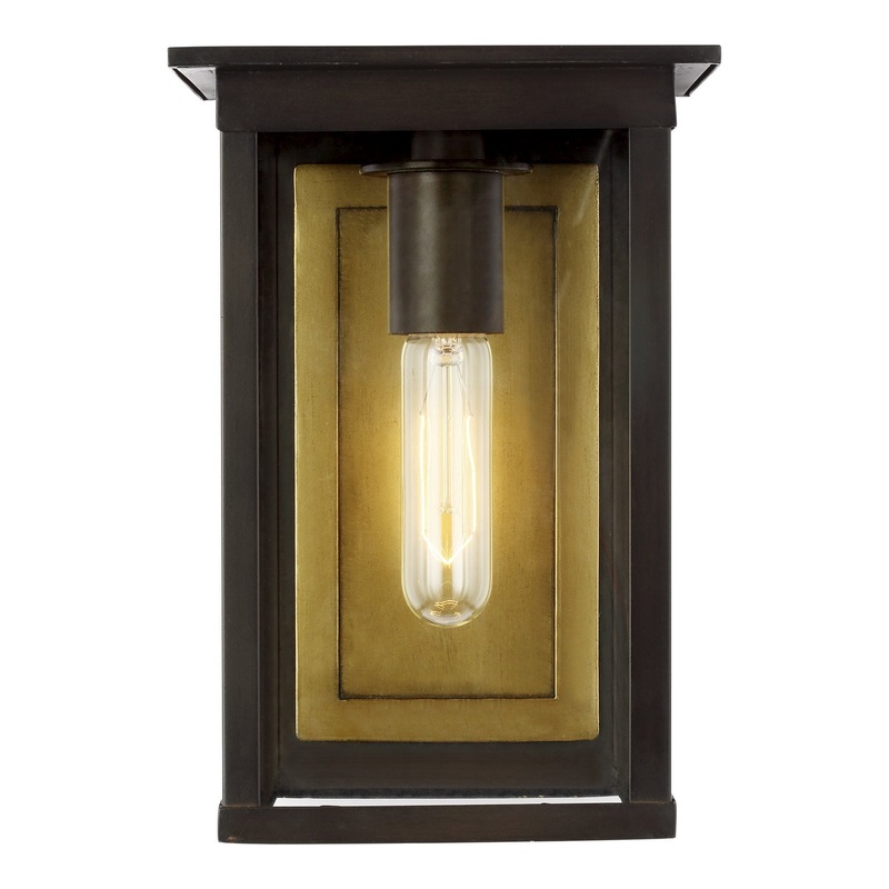 Visual Comfort Studio CO1101HTCP Freeport One Light Outdoor Wall Lantern, Heritage Copper