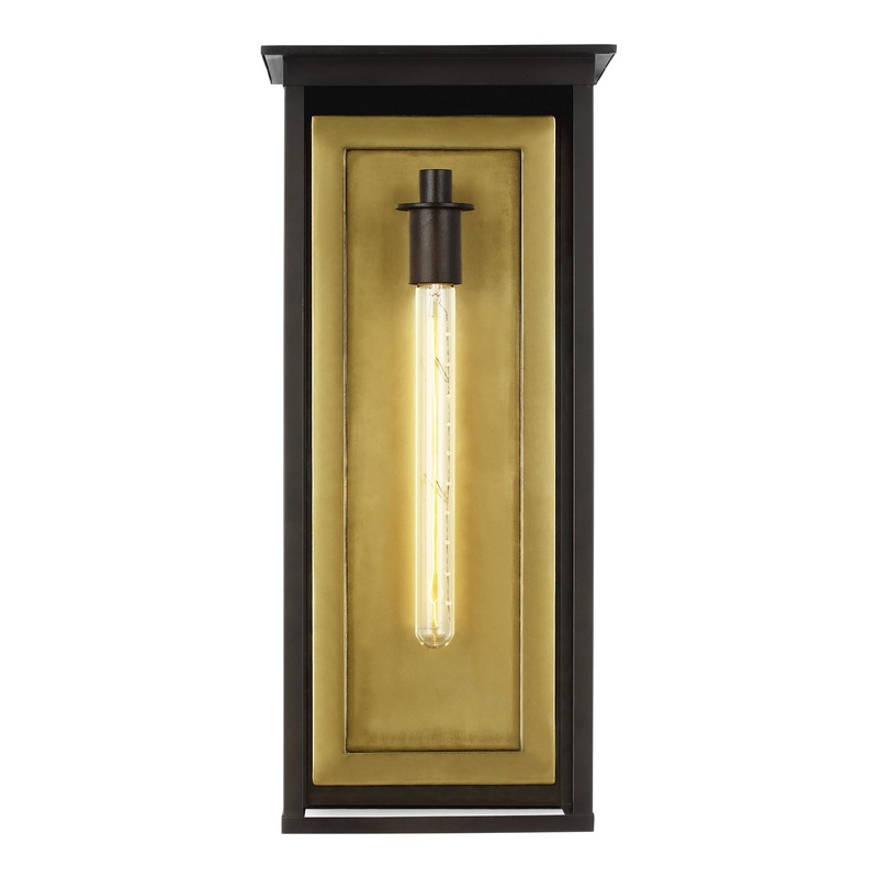 Visual Comfort Studio CO1131HTCP Freeport One Light Outdoor Wall Lantern, Heritage Copper