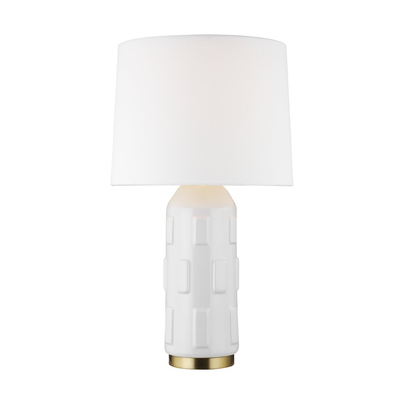 Visual Comfort Studio CT1071ARC1 Morada One Light Table Lamp, Arctic White (Discontinued)