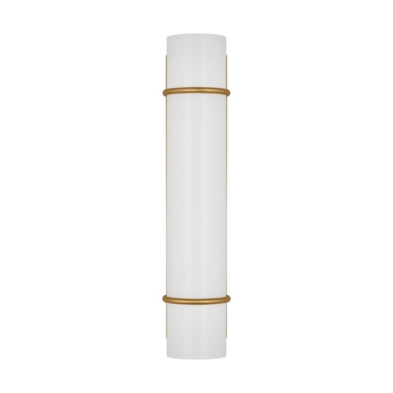 Visual Comfort Studio CV1061BBS-L1 Amelie LED Vanity, Burnished Brass