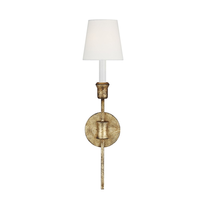 Visual Comfort Studio CW1031ADB Westerly One Light Wall Sconce, Antique Gild
