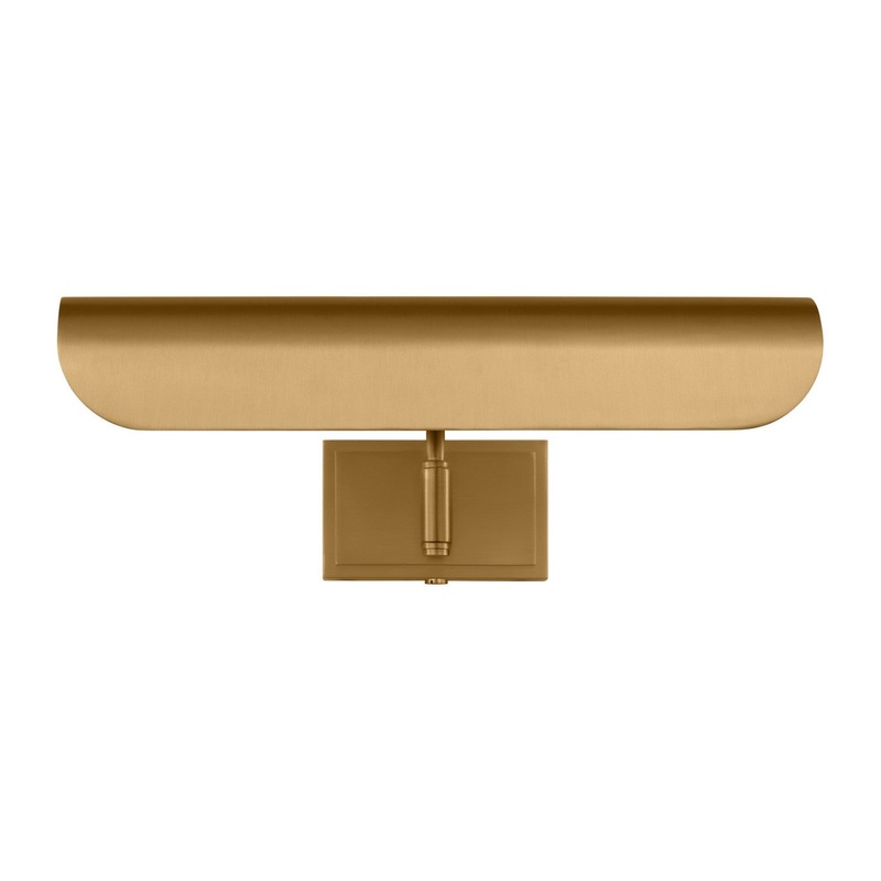 Visual Comfort Studio CW1312BBS Hull Two Light Picture Light, Burnished Brass