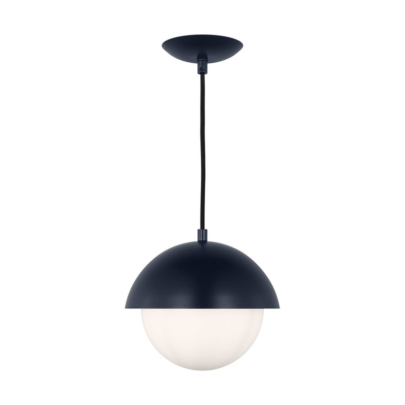 Visual Comfort Studio DJP1021NVY Hyde One Light Pendant, Navy