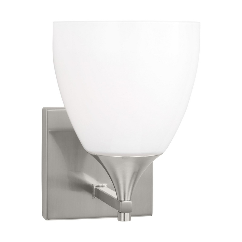 Visual Comfort Studio DJV1021BS Toffino One Light Wall Sconce, Brushed Steel