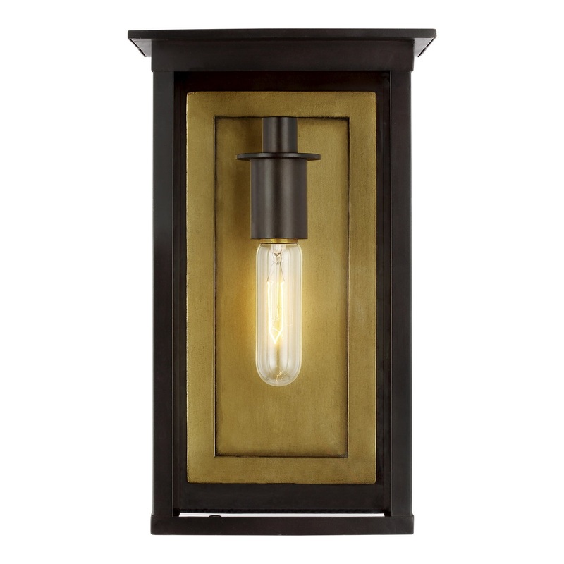 Visual Comfort Studio CO1111HTCP Freeport One Light Outdoor Wall Lantern, Heritage Copper