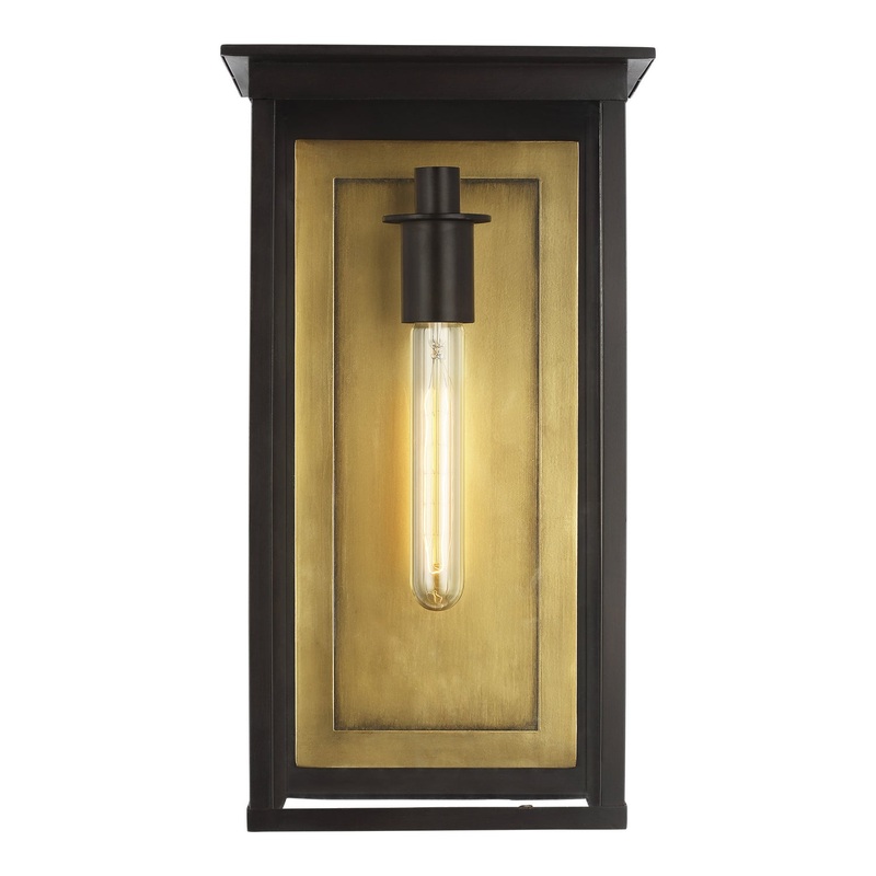 Visual Comfort Studio CO1121HTCP Freeport One Light Outdoor Wall Lantern, Heritage Copper