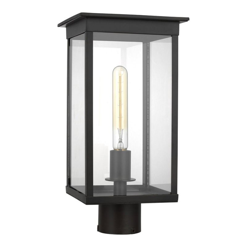 Visual Comfort Studio CO1191HTCP Freeport One Light Outdoor Post Lantern, Heritage Copper
