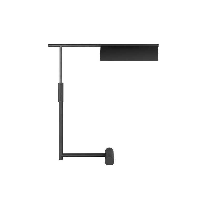 Visual Comfort Studio CT1221MBK1 Foles One Light Table Lamp, Midnight Black (Discontinued)