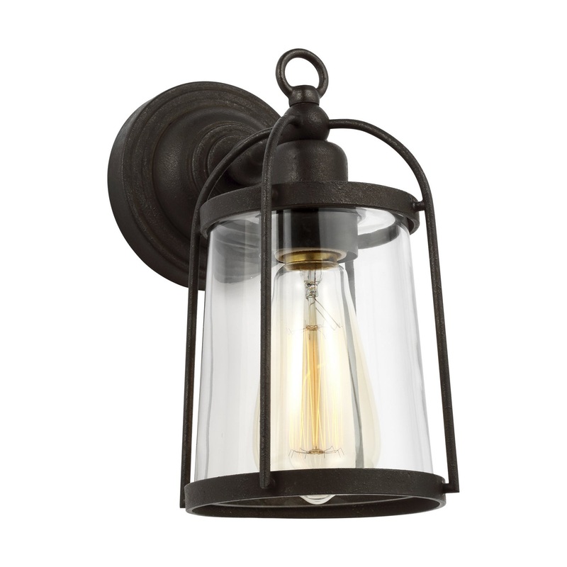 Visual Comfort Studio CV1001SMS Stonington One Light Wall Sconce, Smith Steel (Discontinued)