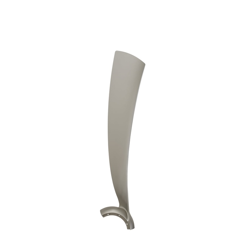 Fanimation BPW8531-72BN Wrap Custom Blade Set Brushed Nickel