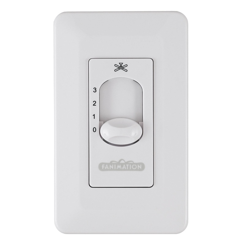 Fanimation CW5WH Controls Wall Control White