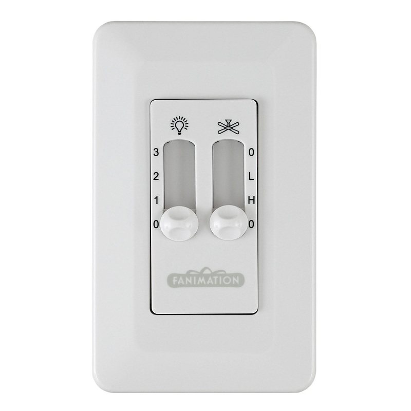 Fanimation CW6WH Controls Wall Control White