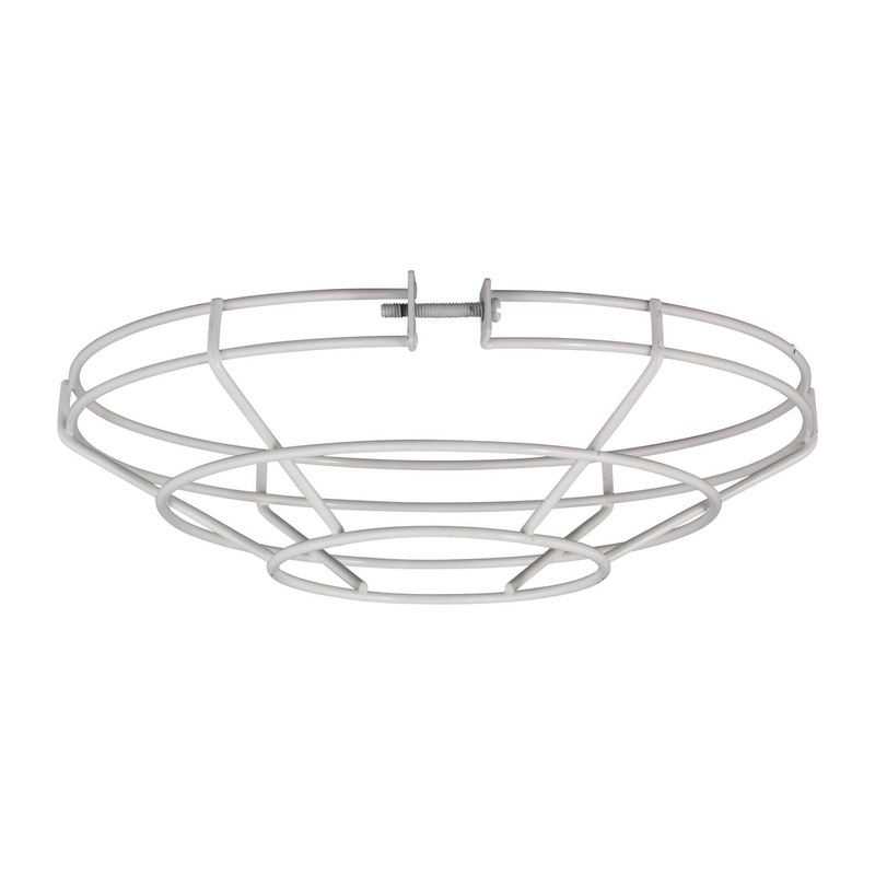 Visual Comfort Studio 95374-15 Barn Light Cage, White