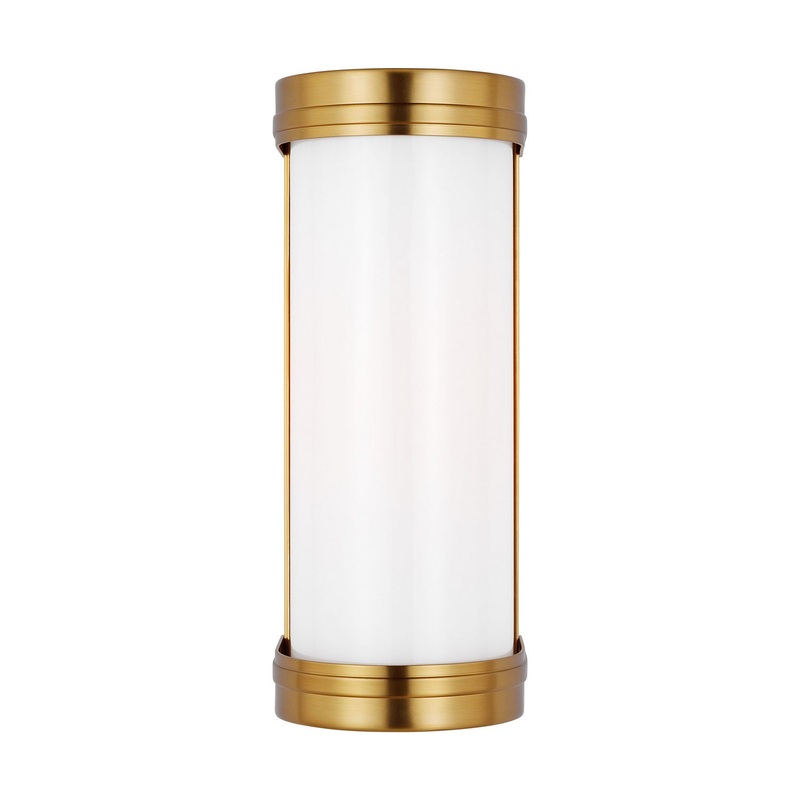 Visual Comfort Studio AW1131BBS Ifran One Light Vanity, Burnished Brass