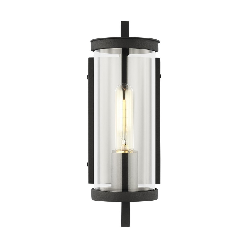 Visual Comfort Studio CO1321TXB Eastham One Light Wall Lantern, Textured Black