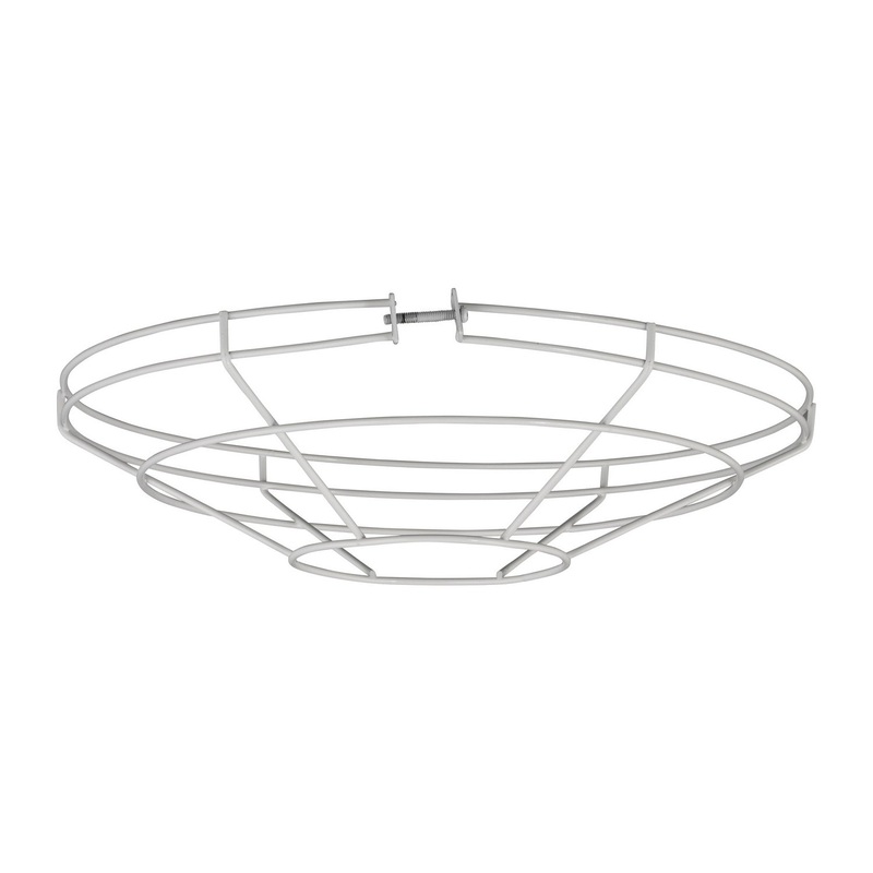 Visual Comfort Studio 96374-15 Barn Light Cage, White