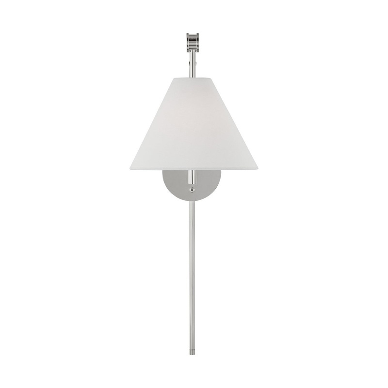 Visual Comfort Studio AEW1021PN Remy One Light Bath Fixture, Polished Nickel (Discontinued)
