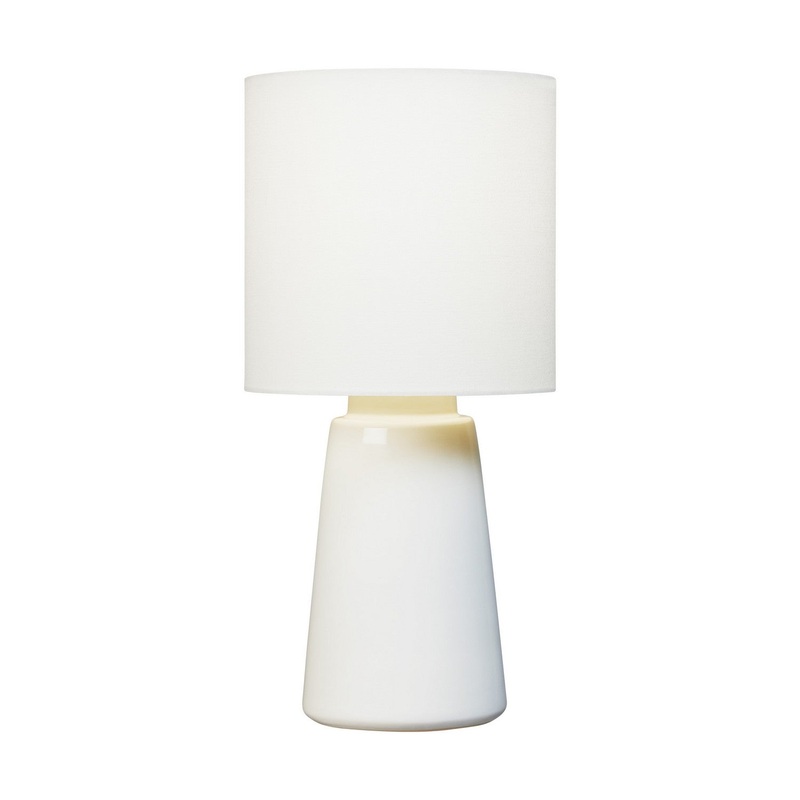 Visual Comfort Studio BT1061NWH1 Vessel One Light Table Lamp, New White