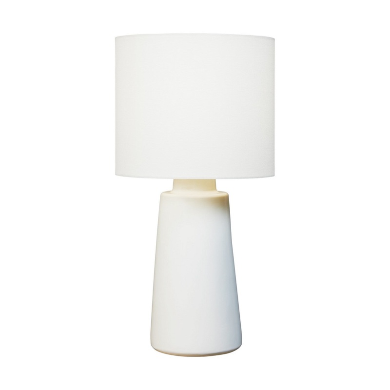 Visual Comfort Studio BT1071NWH1 Vessel One Light Table Lamp, New White