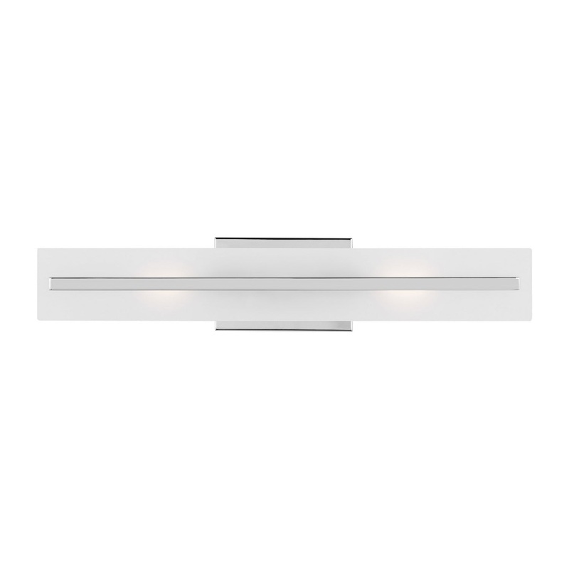 Visual Comfort Studio 4554302-05 Dex Two Light Bath Vanity, Chrome